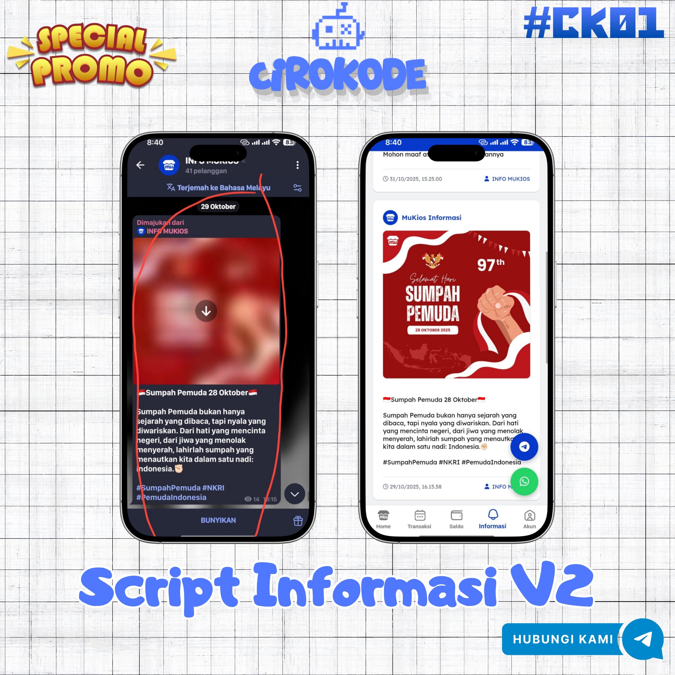 Script Informasi Otomatis - BEST